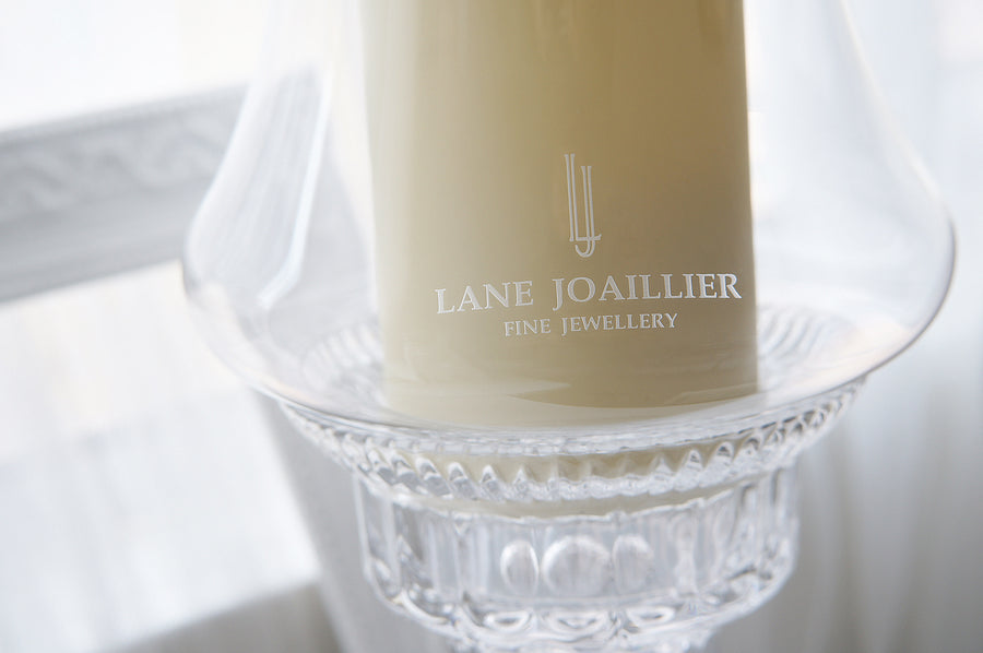 Lane Joaillier Premium Crystal Candle Holder