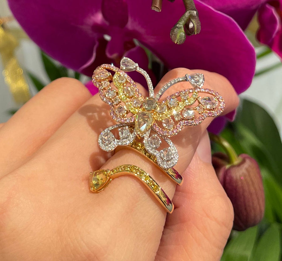 Rose cut diamond 