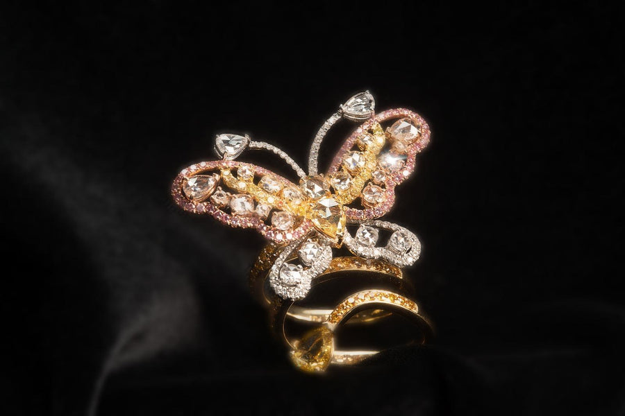 Rose cut diamond 